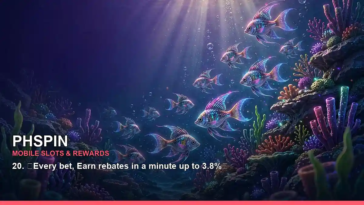 PHSPIN fish school casino fishing games highlighting mobile-friendly casino play
