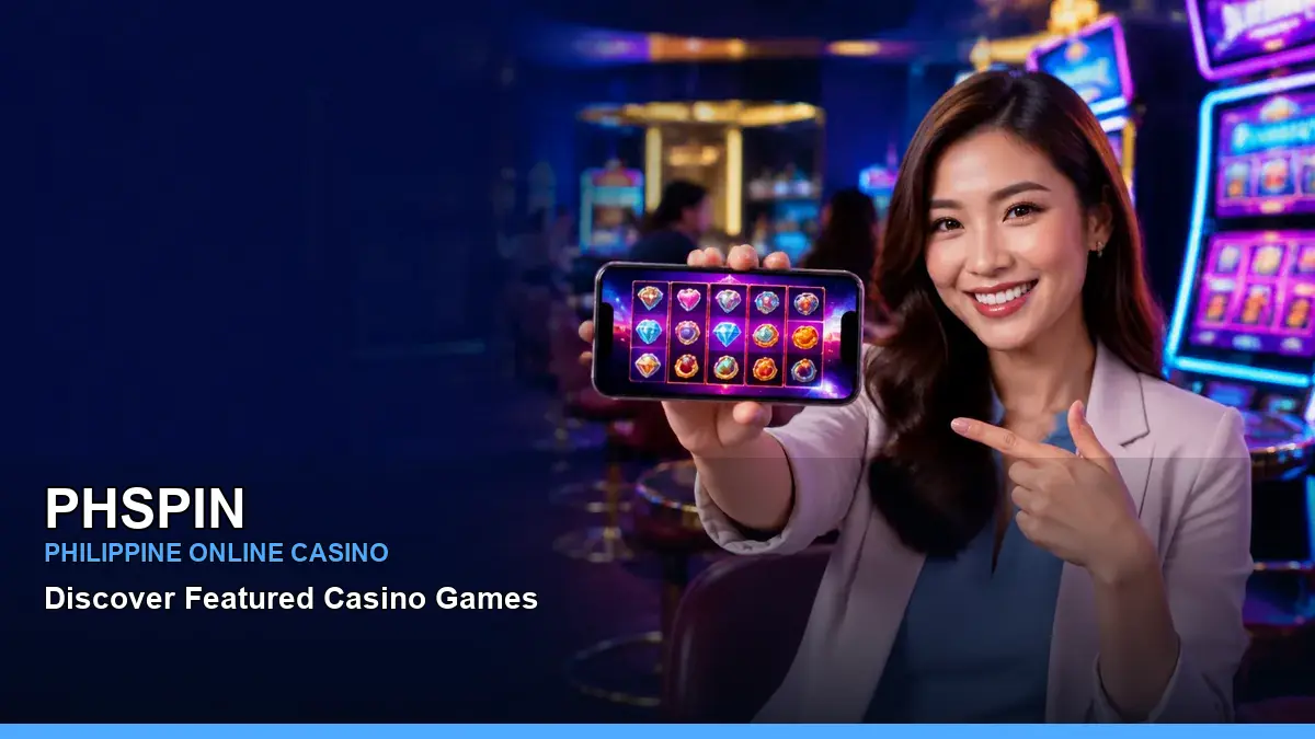 PHSPIN Philippines casino guide with dynamic play mobile casino games and an adult Filipina casino host