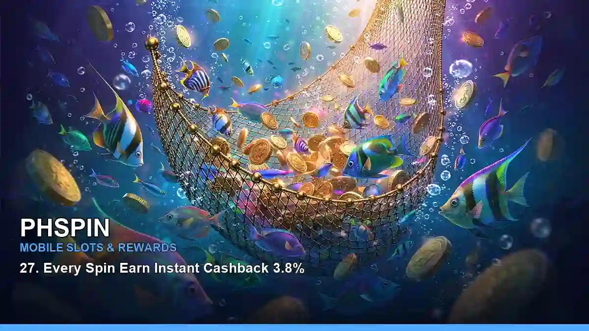 PHSPIN high-energy casino fishing games in a bountiful catch layout for Philippine players