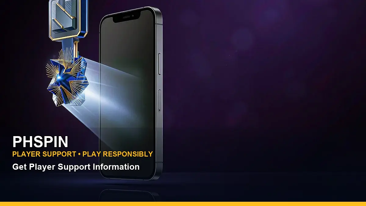 PHSPIN download mobile casino app featuring a Philippine casino game interface with a marketplace grid composition