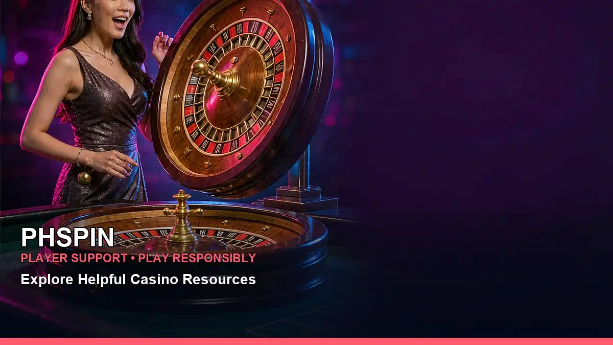 PHSPIN center symmetric live casino table games highlighting mobile-friendly casino play