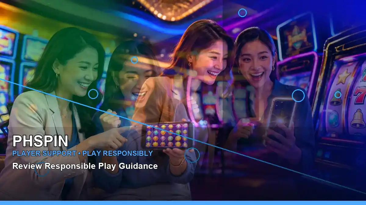 PHSPIN high-energy mobile casino app in a right-diagonal layout for Philippine players