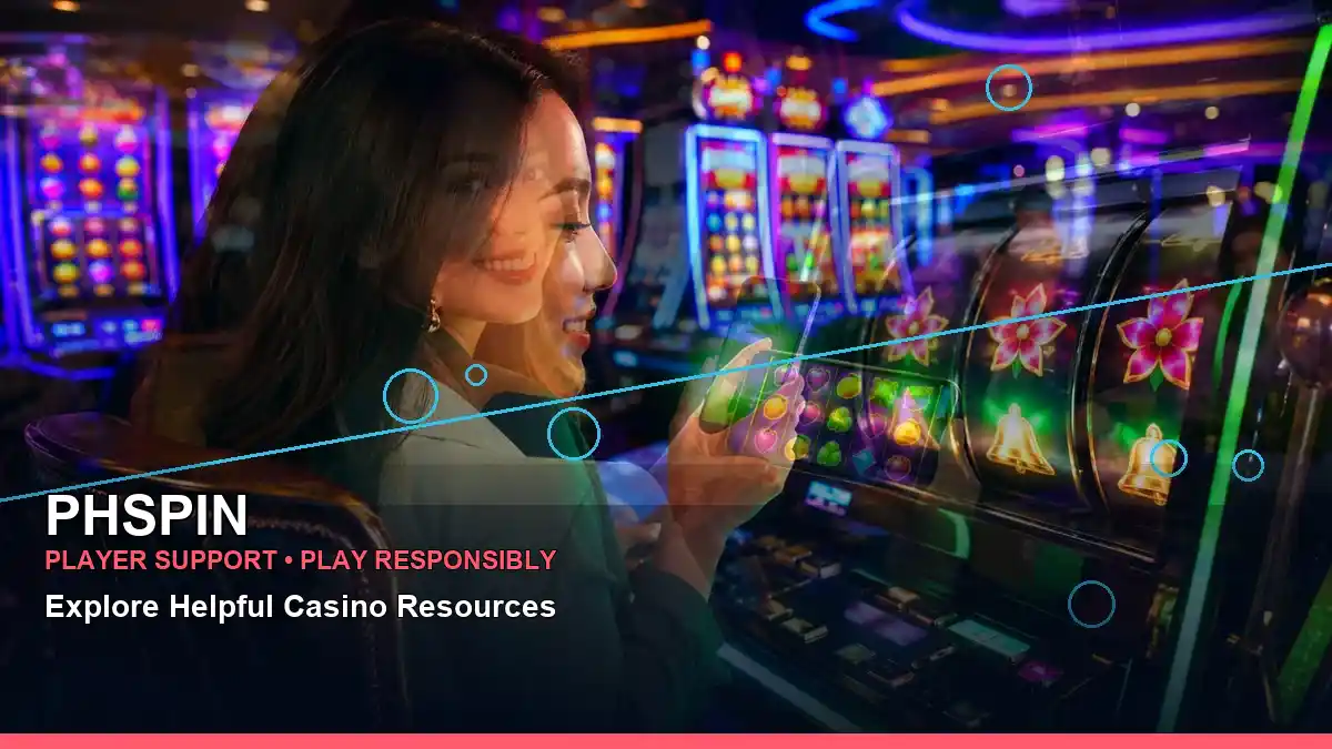 PHSPIN layered collage duo online slot games highlighting mobile-friendly casino play