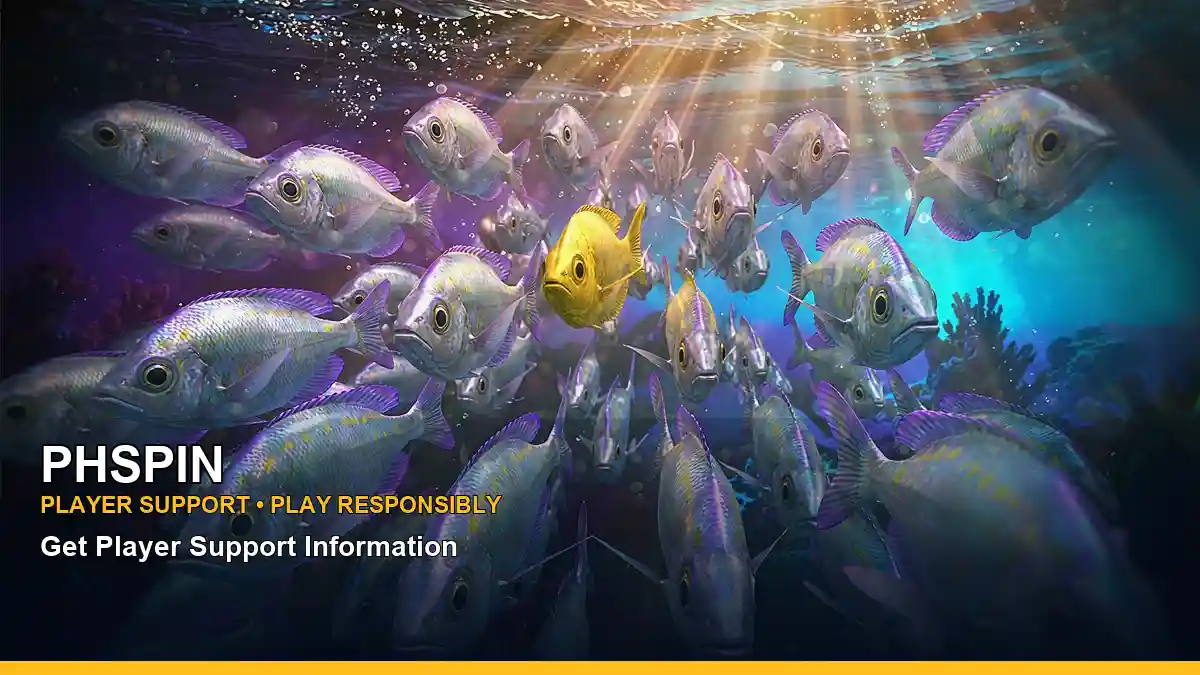 PHSPIN casino fishing games featuring a Philippine casino game interface with a treasure chest composition